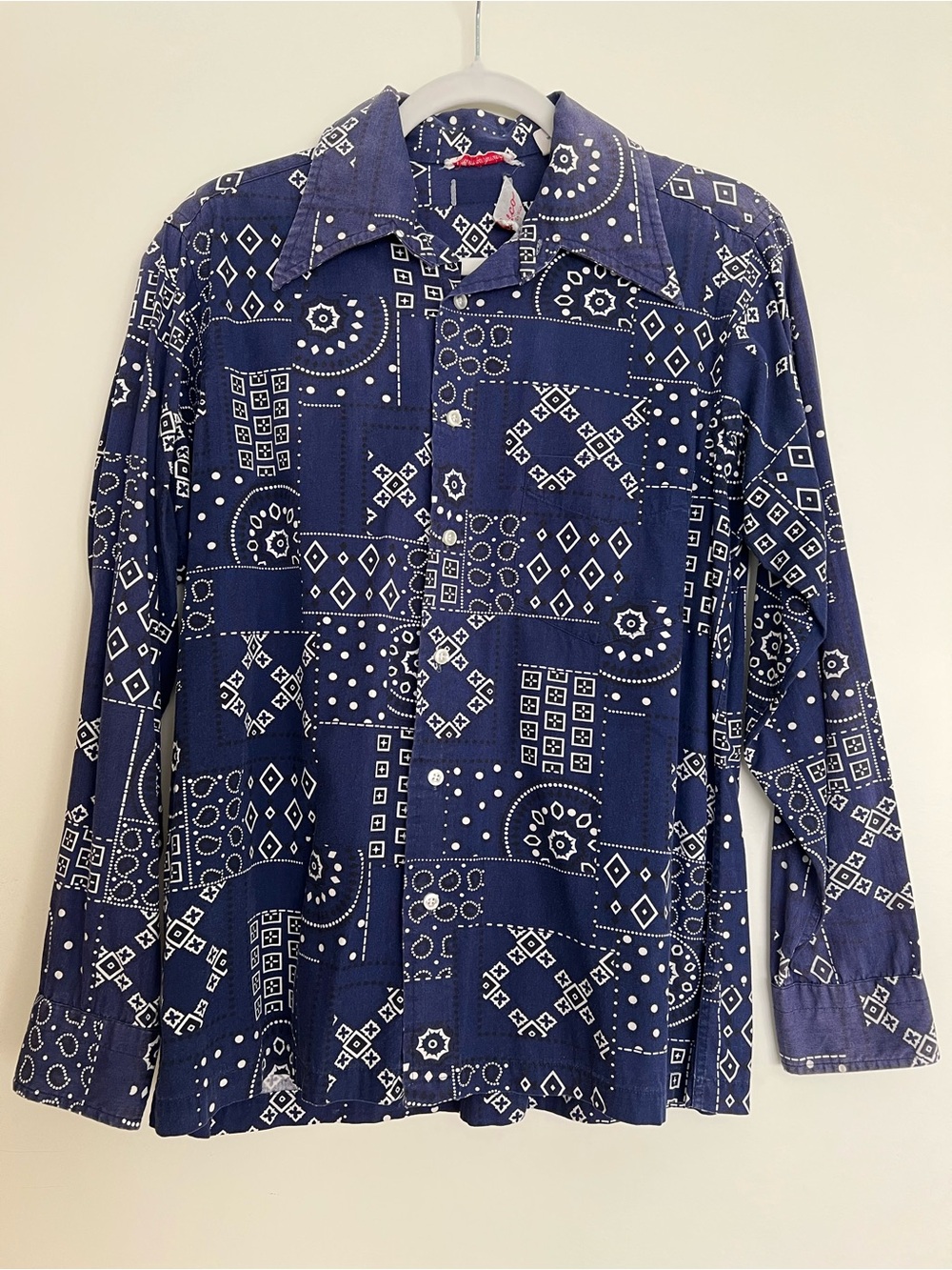 Vintage Bandana Pocket Shirt